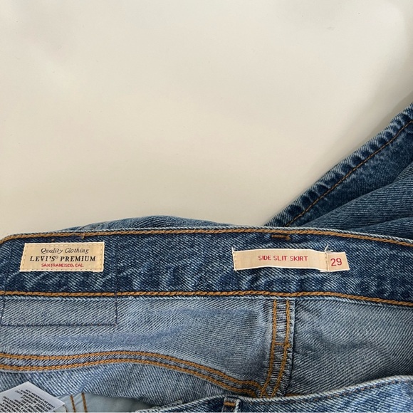 Levi’s Premium side slit skirt - Picture 4 of 4